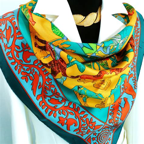 hermes ropes scarf gm silk|hermes scarves catalogue.